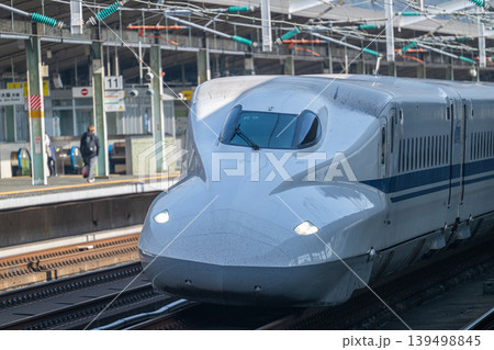 山陽新幹線　新山口駅にて 139498845