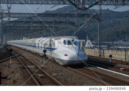山陽新幹線 新山口駅にて 山陽新幹線 新山口駅にて 139498846