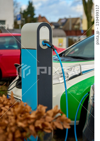 EV charger view 139499317