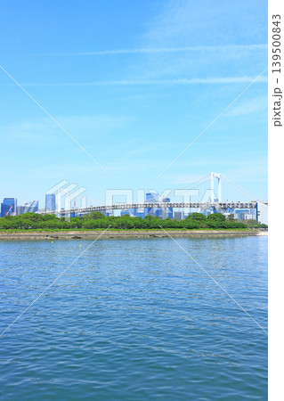 東京都港区、レインボーブリッジの風景 139500843