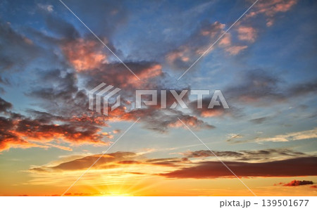 New Zealand Wonderful Sunrise Sky Replacement Just Peking Sunrise 139501677