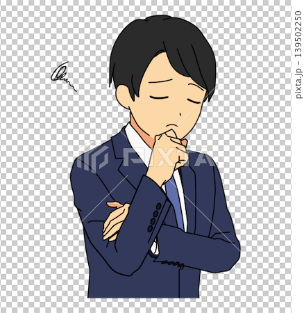 Men in suits worried 139502250