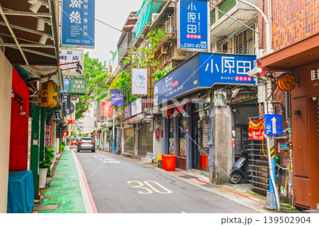 台北　永康街の横路地 139502904