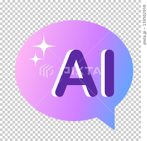 AIアイコン素材　お問い合わせ・連絡のアイコンイラスト 139502938