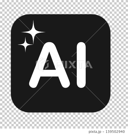 AIを表すアイコン　ベクターイラスト 139502940