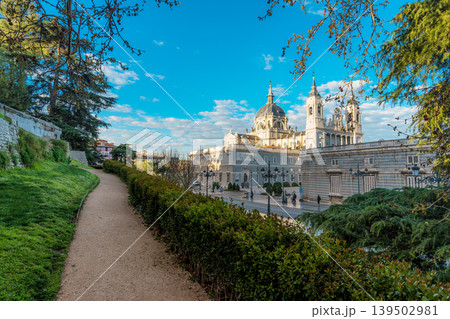 Almudena Cathedral in Madrid Spain Almudena Cathedral in Madrid Spain 139502981