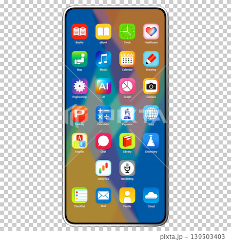 Smartphone app screen Smartphone app screen 139503403