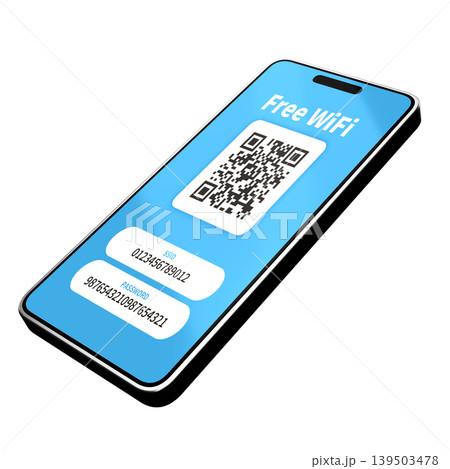 スマホ画面 無料Wi-Fi表示 139503478