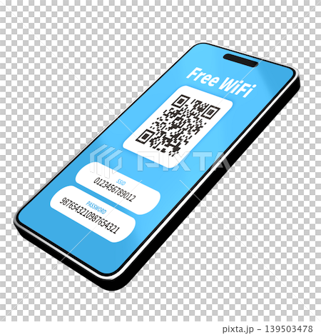 スマホ画面 無料Wi-Fi表示 139503478