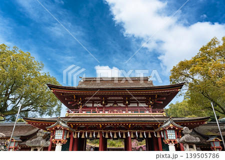 太宰府天満宮 楼門 福岡県太宰府市宰府 太宰府天満宮 楼門 福岡県太宰府市宰府 139505786