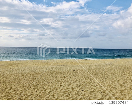 美しい砂浜と海と空 美しい砂浜と海と空 139507484