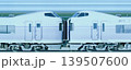 E351系、走行中の電車の連結部 139507600