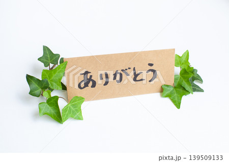 ありがとうのメッセージカード ありがとうのメッセージカード 139509133