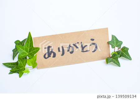 ありがとうのメッセージカード ありがとうのメッセージカード 139509134