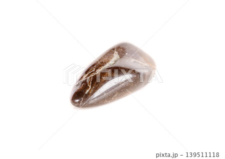 Macro mineral stone jasper on a white background Macro mineral stone jasper on a white background 139511118