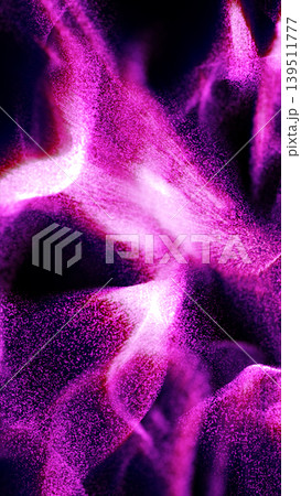Vibrant pink particle waves with glowing granular texture and flowing motion, forming a bold abstract background full of energy Vibrant pink particle waves with glowing granular texture and flowing motion, forming a bold abstract background full of energy 139511777
