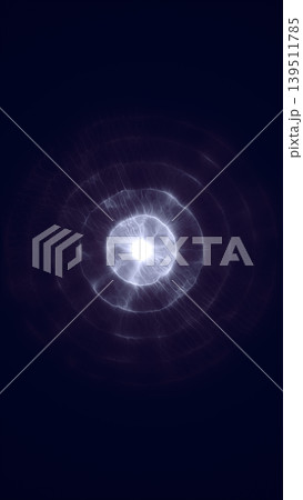 Bright white circular energy core with translucent concentric waves on a dark blue background, evoking power, plasma, and sci-fi light Bright white circular energy core with translucent concentric waves on a dark blue background, evoking power, plasma, and sci-fi light 139511785