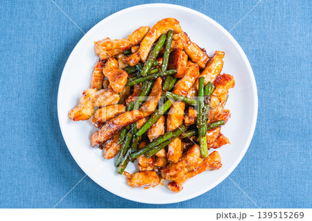 豚ロースとにんにくの芽の炒め物 スタミナ満点の肉野菜炒め 豚ロースとにんにくの芽の炒め物 スタミナ満点の肉野菜炒め 139515269