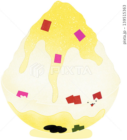 mango bingsu illustration mango bingsu illustration 139515363