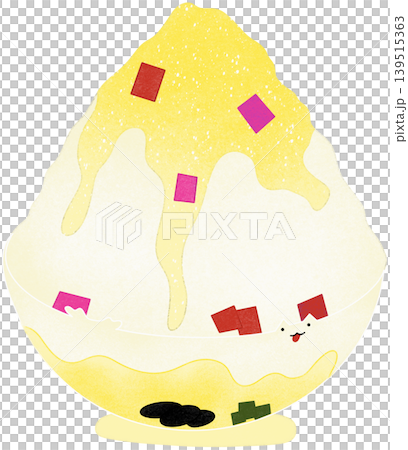 mango bingsu illustration mango bingsu illustration 139515363