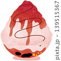 watermelon bingsu illustration 139515367