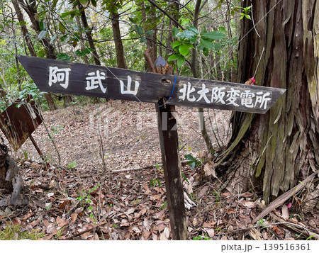 阿武山・北大阪変電所 行先表示板 阿武山・北大阪変電所 行先表示板 139516361