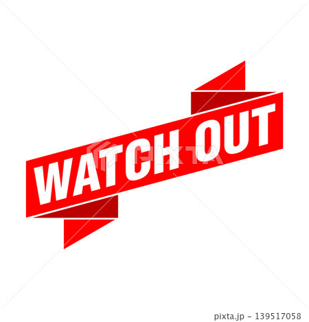 Watch Out Letter Rubber Stamp Template Design Watch Out Letter Rubber Stamp Template Design 139517058