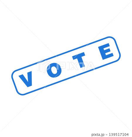 Vote Letter Rubber Stamp Template Design Vote Letter Rubber Stamp Template Design 139517104