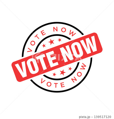 Vote Now Letter Rubber Stamp Template Design Vote Now Letter Rubber Stamp Template Design 139517120