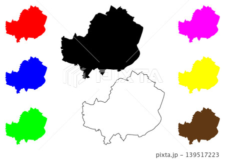 Coventry city (United Kingdom of Great Britain and Northern Ireland, UK, England) map vector illustration, scribble sketch Coventry map Coventry city (United Kingdom of Great Britain and Northern Ireland, UK, England) map vector illustration, scribble sketch Coventry map 139517223