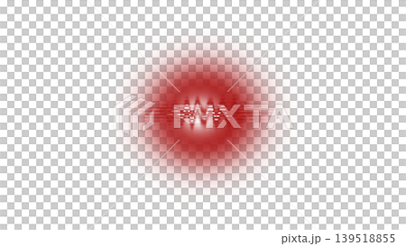 Vibrant red light pulse with a horizontal frequency wave and bright core isolated on a transparent background. Concept of digital signal, cybersecurity, and energy flow. Vibrant red light pulse with a horizontal frequency wave and bright core isolated on a transparent background. Concept of digital signal, cybersecurity, and energy flow. 139518855