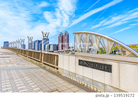 東京　江東区 有明　シンボルプロムナード公園（夢の大橋） 139519172
