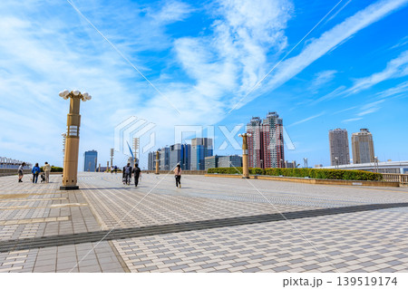 東京　江東区 有明　シンボルプロムナード公園（夢の大橋） 139519174