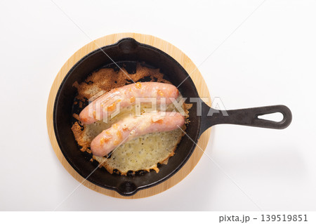 ウィンナー チーズ焼き ウィンナー チーズ焼き 139519851