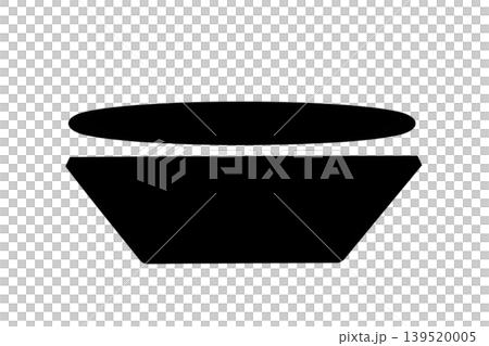 簡單的盤子/碗輪廓圖標 簡單的盤子/碗輪廓圖標 139520005