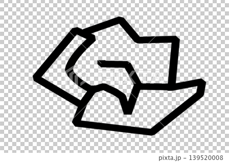crumpled paper icon crumpled paper icon 139520008