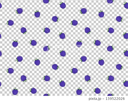 Raspberry seamless pattern C-19' 139522026