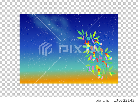 七夕夕暮れ 139522143