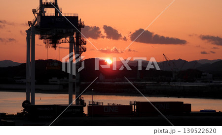 港湾の夕暮れ 港湾の夕暮れ 139522620