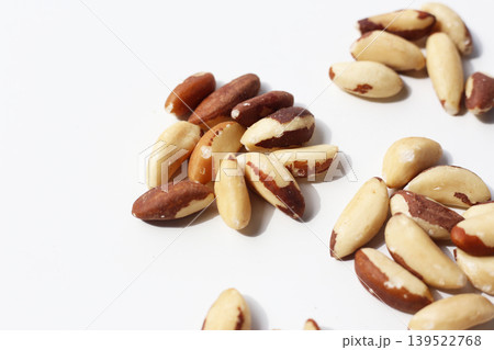 Brazil nuts contain beneficial nutrients and minerals Brazil nuts contain beneficial nutrients and minerals 139522768