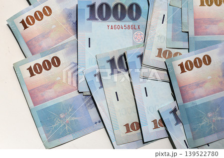 Taiwan dollar banknotes, Taiwan Currency Taiwan dollar banknotes, Taiwan Currency 139522780
