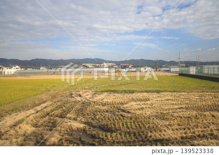 Scenic Countryside View from Train Between Kyoto and Nara Nov 27 2025 Scenic Countryside View from Train Between Kyoto and Nara Nov 27 2025 139523338