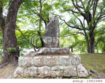 長篠城址　石碑（愛知県新城市） 139523469