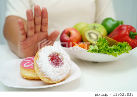 Junk food no good health eating for diet. Junk food no good health eating for diet. 139523835