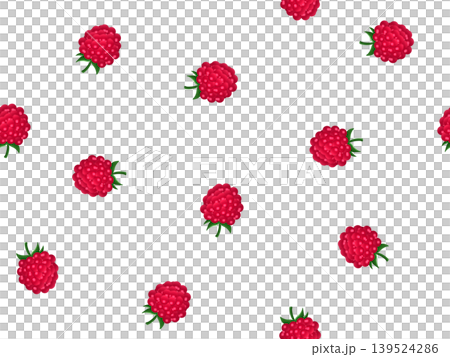 Raspberry seamless pattern C-21 Raspberry seamless pattern C-21 139524286