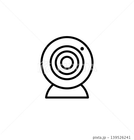 Video Conference Webcam Icon 139526241