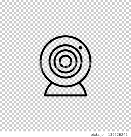 Video Conference Webcam Icon Video Conference Webcam Icon 139526241