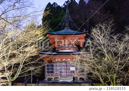 嵐山花灯路 法輪寺 多宝塔 嵐山花灯路 法輪寺 多宝塔 139528535