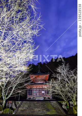 嵐山花灯路 法輪寺 多宝塔 嵐山花灯路 法輪寺 多宝塔 139528538