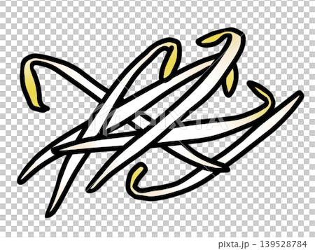シンプルなもやしのイラスト シンプルなもやしのイラスト 139528784